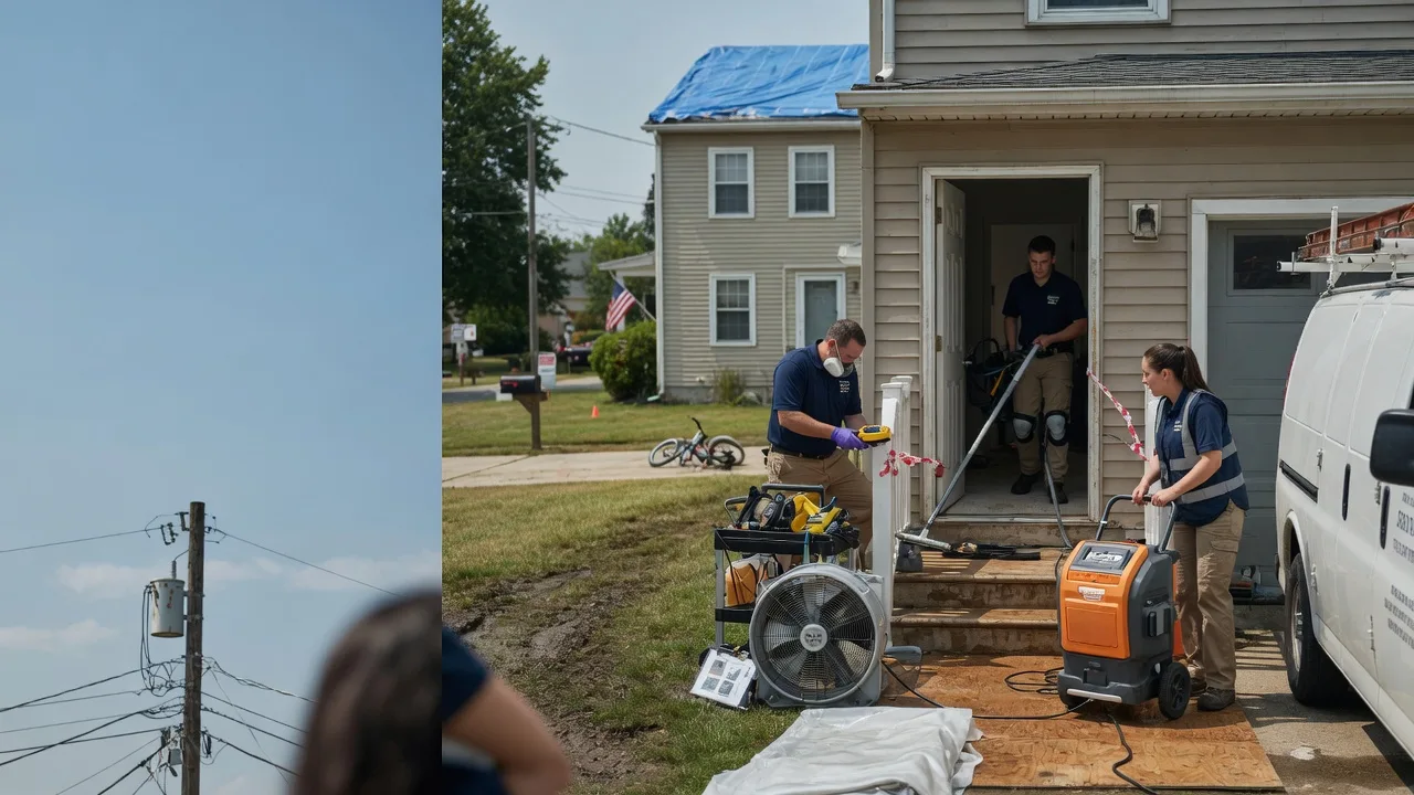 Water Damage Repair in Bridgman, MI near me